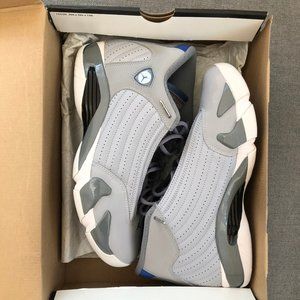 Air Jordan 14 Retro (Wolf Grey/Sport Blue)